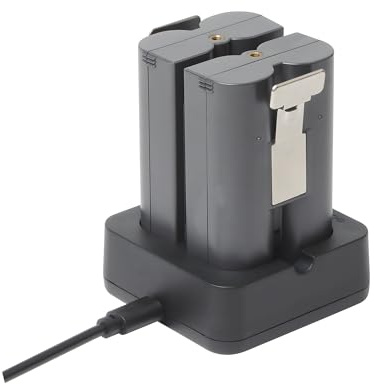 Ring Battery Charger Station, Battery Charger Dock for Ring-Doorbell Camera 2/3/3 Plus/4, Dual Port Charging Station for Ring Spotlight Cam Battery, Stick Up Cam Battery (Ring Batteries NOT Included)