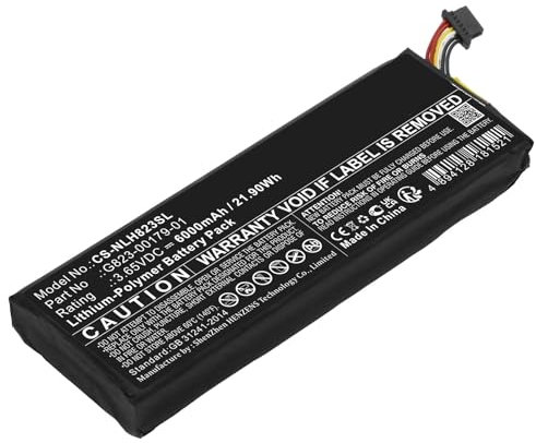 Batteria G823-00179-01 della videocamera di sicurezza domestica 6000mAh per il campanello del Nest, CA di stile di GQ