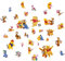 Win-nie the Poo-h 2 x 40 x 60 cm Wandtattoo Wandsticker Kinderzimmer Deko