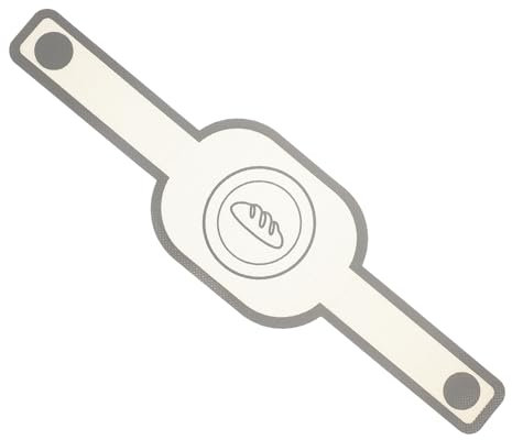 LIGIGWASH Silicone Bread Mat Stuoia Per Pane Antiaderente Riutilizzabile Con Manici Lunghi Per Impastare e Trasferire Pane Sourdough Forno