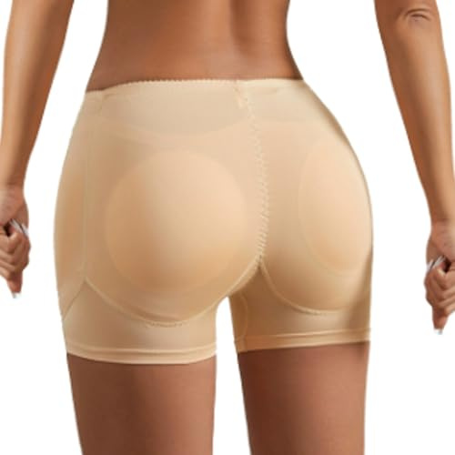 SOLO ACTFIT Bragas Levanta Glúteos Mujer Bragas con Relleno Braguitas Moldeadoras Control sin Costuras Push Up Gluteos de Barriga Fajas Braguitas Embellecer Cadera Body Shaper Relleno Removible
