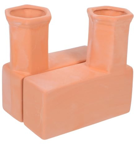 Mipcase Gotero de Riego Automático de Terracota para Plantas Dispositivo de Riego por Goteo Natural para Jardines Interiores y Exteriores Hidratación Precisa y Raíces Saludables