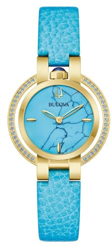 Bulova Damenuhr Quarz Rubayiat Sommer Türkis 97R104