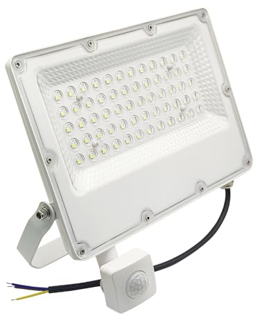 LED ATOMANT Foco Proyector LED 50W con Sensor de Movimiento 6500K IP65 | 5850 Lumenes
