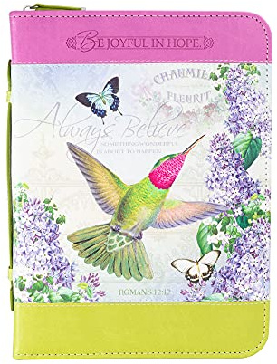 Divinity Boutique Bibel Business Report Cover (25740) | Medium passend für Bibeln bis zu 21 x 14 x 2,5 cm, Kolibri