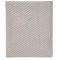 URBANARA Tagesdecke Lixa – 100% Reine Baumwolle, Grau-Melange, texturiertes Fischgrat – 240 x 265 cm, Überwurf, Decke, Bettüberwurf, Sofaüberwurf, Baumwolldecke