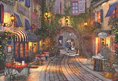 Anatolian 500 piece jigsaw puzzles - jigsaw puzzles for adults 500 pieces FRENCH WALKWAY is ideal as gifts for the whole family and the jigsaw 500 pieces for adults is made of ESKA BOARD