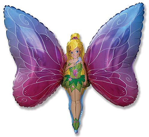 Ballonim® Schmetterlingsfee ca. 80cm Luftballons Folienballon Party DekorationGeburtstag
