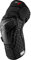 100 por ciento par de rodilleras MTB overpass gris (XL, gris)