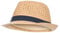 Trespass Adults Straw Hat Trilby Natural