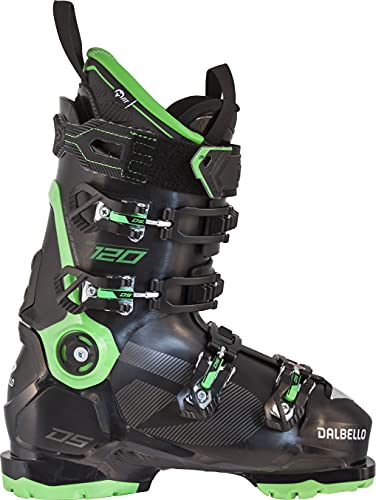 Dalbello Herren DS 120 GW MS Skischuhe, Black/Green Race, 25.5