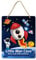 Uflashmi Little Man Höhlenschild, Raum, Kinderzimmer, Dekoration für Jungenzimmer, Wanddekoration, Metall, 20,3 x 25,4 cm