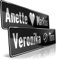 schildEVO 1 Hochzeit Autoschild Schwarz | Chrom Silberprägung Wunschtext | Herz & Ringe | Aluminium Hochzeitsschild | Hochzeitsauto Kennzeichen | Just Married | grod gheirat