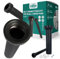 Millto™ Kit de raccordement mural pour WC - Tuyau d'écoulement - Long raccord de chasse d'eau encastré - Système de drainage