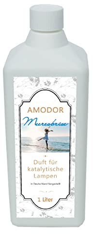 AMODOR Meeresbrise 1 L, Raumduft für katalytische Lampen, Nachfüllflasche