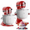 Accesorio para máquina de helado para batidoras KitchenAid, cuenco de helado adecuado para batidoras KitchenAid de 4.5 cuartos de galón y más grandes, yogur congelado de 2 cuartos de galón, helado y