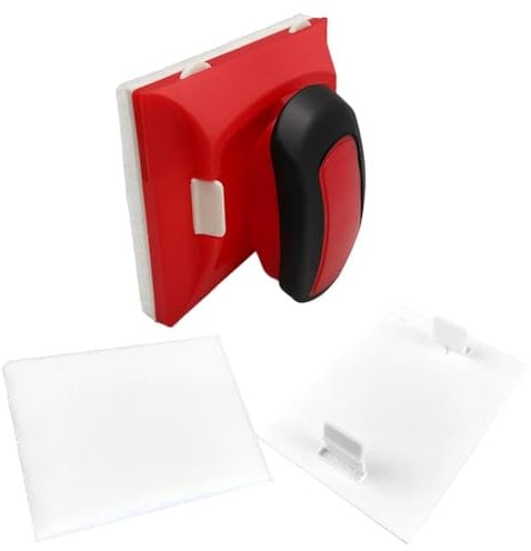 CinematicBake 1PCS Farbkantenmesser mit 2 Pad-Nachfüllungen für Wand- und Deckenkanten, Farbeckenwerkzeug aus Kunststoff