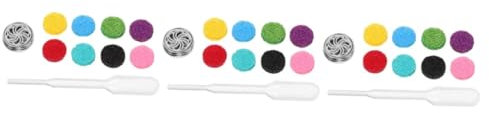 Hemobllo 3 Stück Clip Aromatherapie Schnalle Maskenversorgung Duftpad Halter Mini Aroma Pad Halter Halsband Aroma Medaillon Kleidungszubehör Kostüm Ätherisches Öl Diffusor
