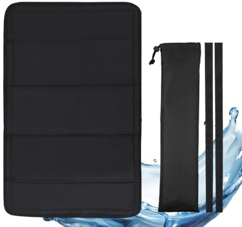 Pare-Soleil de Porte de Camping-Car, Couverture de fenêtre de Porte de Camping-Car | Couverture d'ombrage de fenêtre de Porte de Camping-Car en Tissu Oxford épais imperméable | Pare-Soleil magnétique