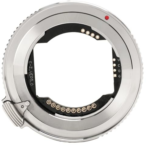 VILTROX E-Z Anello adattatore per l'attacco dell'obiettivo con messa a fuoco automatica, per l'adattatore di messa a fuoco automatica per obiettivi Sony E-Mount e fotocamere Nikon Z-Mount