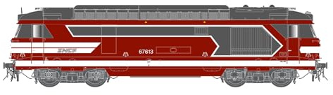 JOUEF HJ2464S SNCF, BB 67413 Diesellokomotive in roter Capitole-Lackierung, Ep. VI, mit DCC-Sound-Decoder Diesel- und Elektrozugpakete