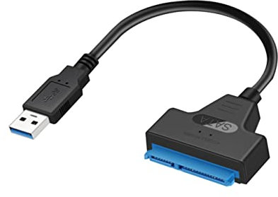 Gadpiparty SATAIII-Datenkabel Externe Festplatte Anschlusskabel USB-Festplatte Ausgangssplitter Steckdosenleiste mit Überspannungsschutz USB-Kabel Stecker Leistung USB-Wandladegerät Black