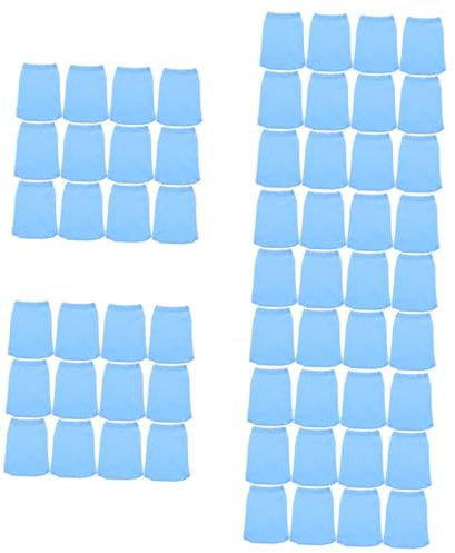 BESPORTBLE 5 Sätze Pool-brunnen Kanisterfilteraquarium Filterkörbe Für Pools Poolfiltersocken Pool-filternetz Poolnetze Zur Reinigung Pool-Netz Poolreiniger Poolfolie Nylon Blue 25 Stück * 5
