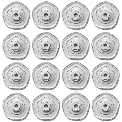 Serpillière Compatible Avec Les Aspirateurs Robots Dreame, Bot W10 Et W10 Pro, Pièces De Rechange For Aspirateurs Autonettoyants Et Serpillières(16pcs)