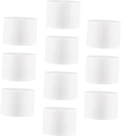 Healvian 10pièces Pot De Crème Mate Bouteille De Crème Pour Échantillon Contenant De Maquillage Rechargeable Vide