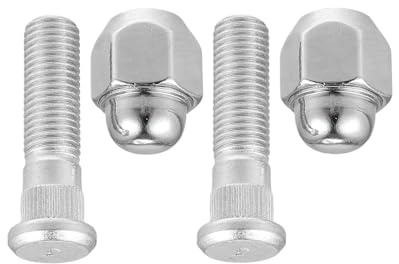 ZYKEJJDDAK Vordere Hintere Rad Stufen Nuss M12X1.5 Radbolzen Schrauben Und Lungenmutter Set 52950-14140 52950-M1000 Ersatzteil