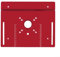 Router Lift Plate Compatible with For 65mm Motors for Enhanced Woodworking (Red)