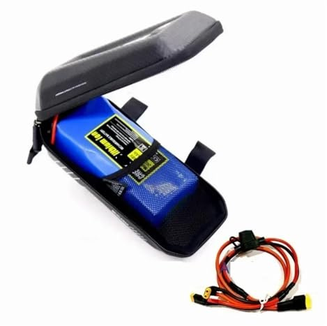 Batteria 48V 8.0Ah/36V 6.8Ah parallela for espansione Extra, Compatibile con XiaoMi M365 1s PRO Mi3, Compatibile con Monopattino Ninebot Max G30 con Borsa for Batteria(48V 8.0Ah 1 Set)