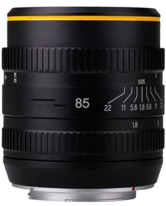 Compatible avec l'objectif Portrait Plein Format 85 mm f/1.8 à Monture Canon EF et Mise au Point Manuelle RF F/ZE FX(F)