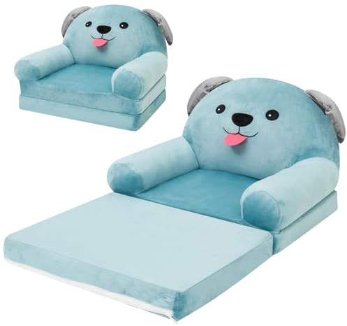 Canapé pour Enfant dépliable 2 en 1, canapé-lit de Jeu pour Enfants