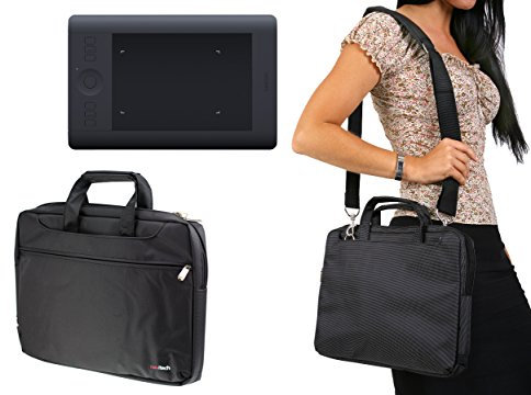 Navitech Noir Tablettes Graphiques Housse/Sac Compatible avec Wacom Intuos Pro Small