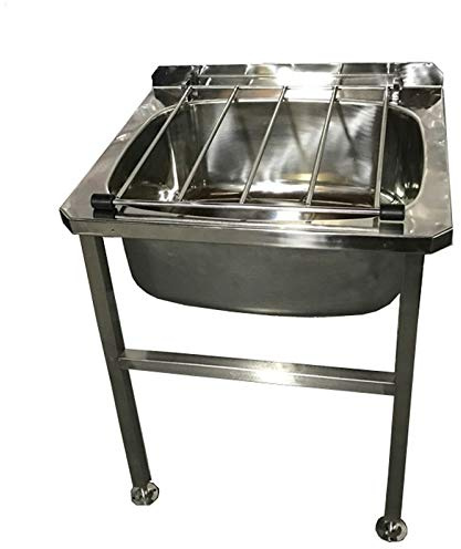 SQUID MOP Bucket Janitorial Cleaning Sink Stainless Steel Basin Floor Standing Front and wall Mounted Back