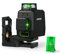 Zokoun 2x360 Cross Line Laser, Self-Leveling Green Beam Laser Level Dual Plane Leveling and Alignment Line Laser Level -One 360° Horizontal and One 360° Vertical Line -Magnetic Pivoting(AK2CG)