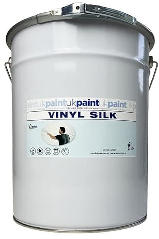 UK PAINT - Vinyl Silk Emulsion Paint - 20L - Light Blue