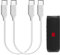 GEEKRIA Type-C Speakers Charger Cable Compatible with JBL GO 4, CLIP5, Flip 7/6/5, Pulse 5/4, Charge 6/4, USB-C to USB-C Replacement Power Charging Cord (1 ft/30 cm 2Pack)