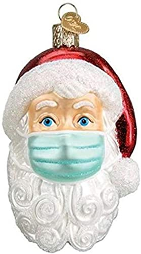 Yeehliny 2021 Christbaumschmuck Weihnachtsmann für die Weihnachtsdeko Weihnachtsbaum Anhänger Christbaumschmuck Santa Weihnachtskugeln Figuren Winterdeko (1PC)