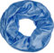 styleBREAKER Damen Loop Schal leicht und seidig mit Glitzer in Unifarben, Schlauchschal, Tuch 01016214, Farbe:Blau
