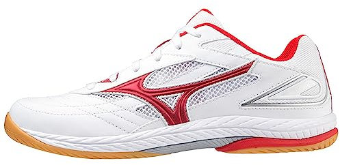 Mizuno Unisex Wave Drive 9 Tischtennis, Weißes hochgezogenes Silber, 44 EU