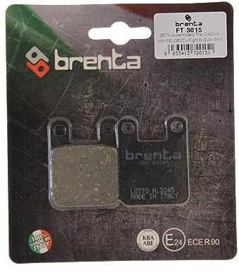 Bremsbeläge Brenta 3015 organisch hinten kompatibel mit Italjet Dragster 50 125 180 / Formula 50 125