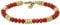 Fossil Herrenarmband All Stacked Up Beads Achat rot, JF04606710