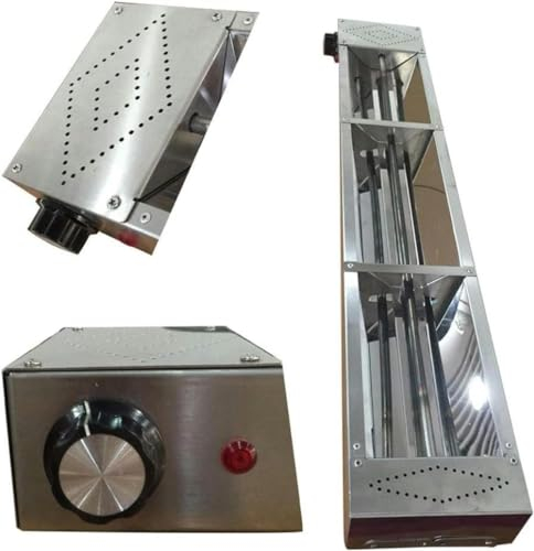 FnnEmg Lampe Chauffante pour Aliments Lampe Chauffe-Plats Inoxydable Commercial Réchauffeur D'aliments,équipement De Cuisine D'hôtel, Idéal pour Un Usage Commercial Et Domesti