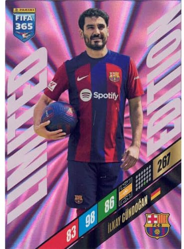 Panini Fifa 365 Karten 2024 - Trading Cards - Sammelkarten - Limited Edition Card - Auswahl (Ilkay Gündogan - Limited Edition Card)