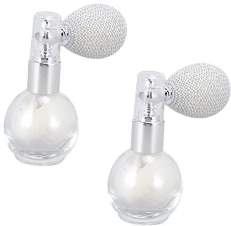 POPETPOP 2sets Natürliche Öl Gesicht Körper Haar Make-up Glitter Highlighter Spray Parfüm Flasche Sprayer 2 Stücke * 2