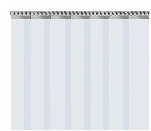 Streifenvorhang PVC Bandvorhänge, Vorhang Lamellenvorhang STK.transparent Türvorhang Für Schlafzimmer Wohnzimmer Badezimmer Strip Curtain Plastic Soft Freezer Room Door Curtain Kit