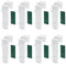8 PCS Supports de Serrage Longs pour Store Double Compatible avec Klemmfix Fixation sans Perçage pour Fenêtres en Bois, Fixation Store Fenetre avec AerationAccessoire de REM