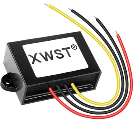 Convertitore boost da 12 V 24 V a 36 V CC a CC, stabilizzatore di potenza, modulo regolatore di tensione, impermeabile (15 A, alluminio XL, 12 V-36 V)